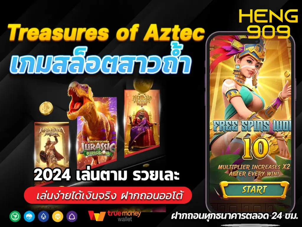 Treasures-of-Aztec-เกมสล็อตสาวถ้ำ